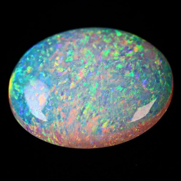 1.095ct 天然ホワイトオパール オーストラリア 最高品質 遊色抜群〔Australia White opal 宝石 jewelry natural ナチュラル loose ルース〕_画像4