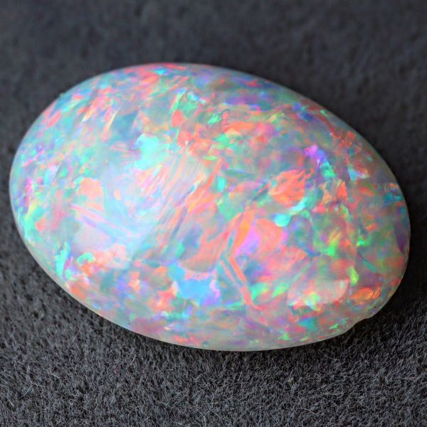 3.610ct natural white opal Australia . color eminent most high quality (Australia White opal gem jewelry loose loose natural natural )