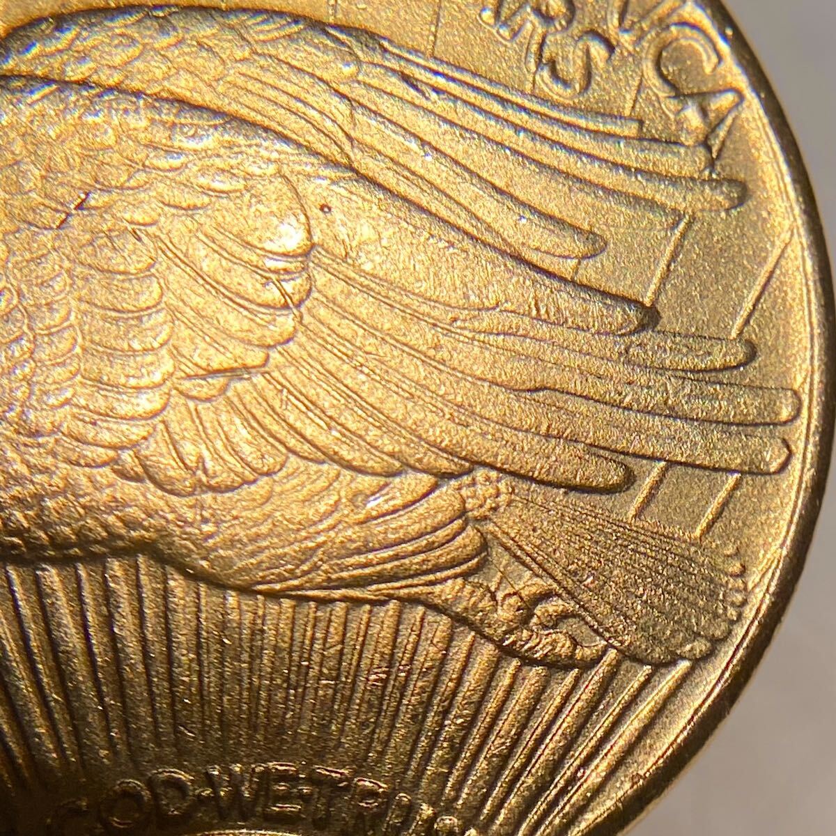 アメリカ リバティ イーグル金貨 1/2oz 総重量17.18ｇ の画像5