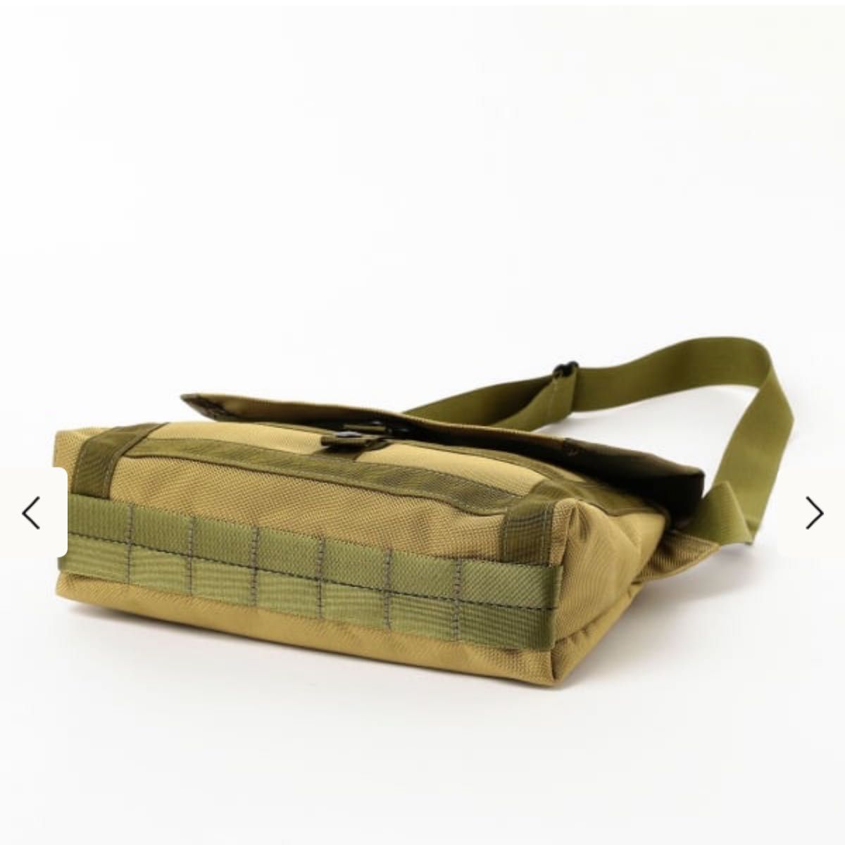 BRIEFING × BEAMS PLUS / 別注 FLEET MESSENGER BAG KHAKI BRIEFING × BEAMS PLUS / 別注 FLEET MESSENGER BAG KHAKI