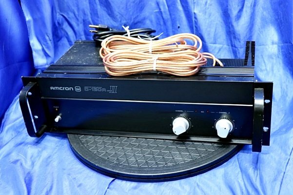 AMCRON/CROWN ステレオパワーアンプ SERIESⅡ D-150A IOC Stereo Power Amplifie 50764Y_画像1