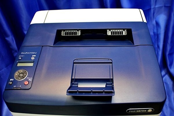 ★印刷枚数6887ページ★ XEROX/富士ゼロックス A4モノクロレーザープリンター ◆DocuPrint P350d◆ 50837Y_画像3