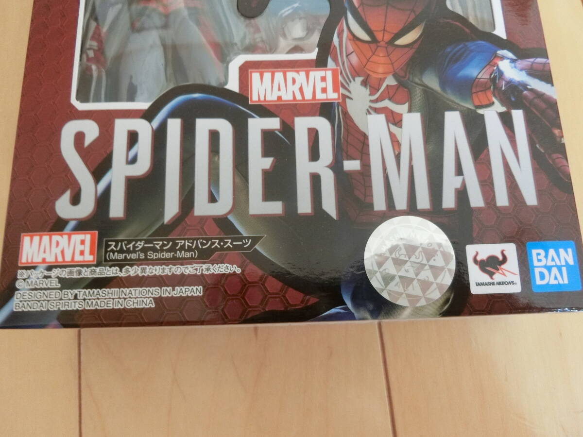 バンダイスピリッツ　S.H.フィギュアーツ スパイダーマン アドバンスド・スーツ（Marvel’s Spider-Man）新品未開封　送料込みです。_画像3