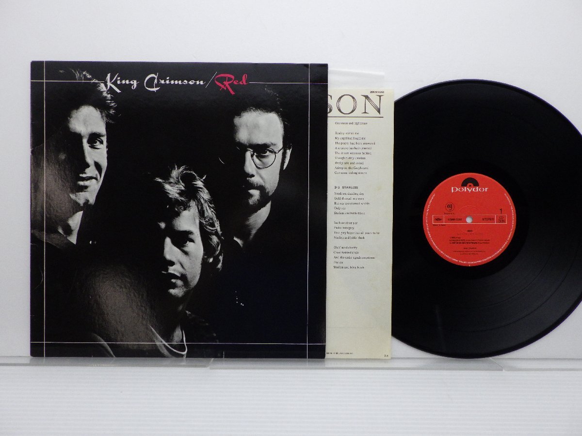 King Crimson( King * Crimson )[Red( красный )]LP(12 дюймовый )/Polydor(25MM0268)/ западная музыка блокировка 