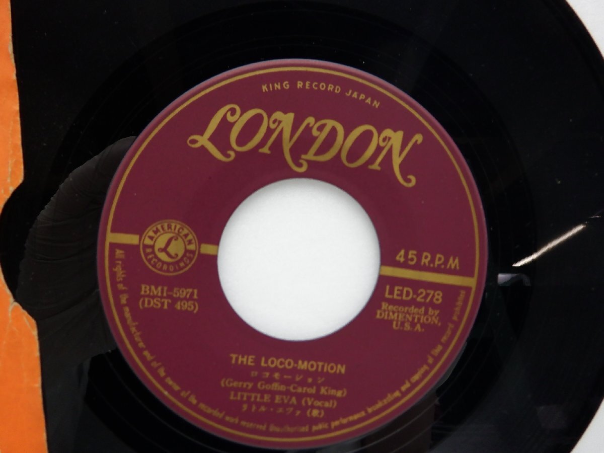 Little Eva「The Loco-Motion」EP（7インチ）/London Records(LED-278)/洋楽ポップスの画像2
