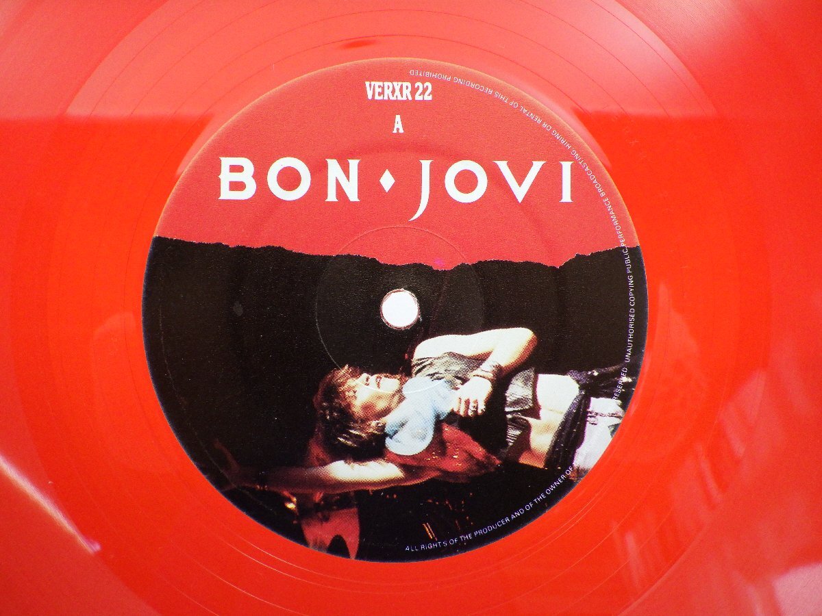 Bon Jovi「Red Hot And 2 Parts Live」LP（12インチ）/Vertigo(VERXR 22)/洋楽ロックの画像2