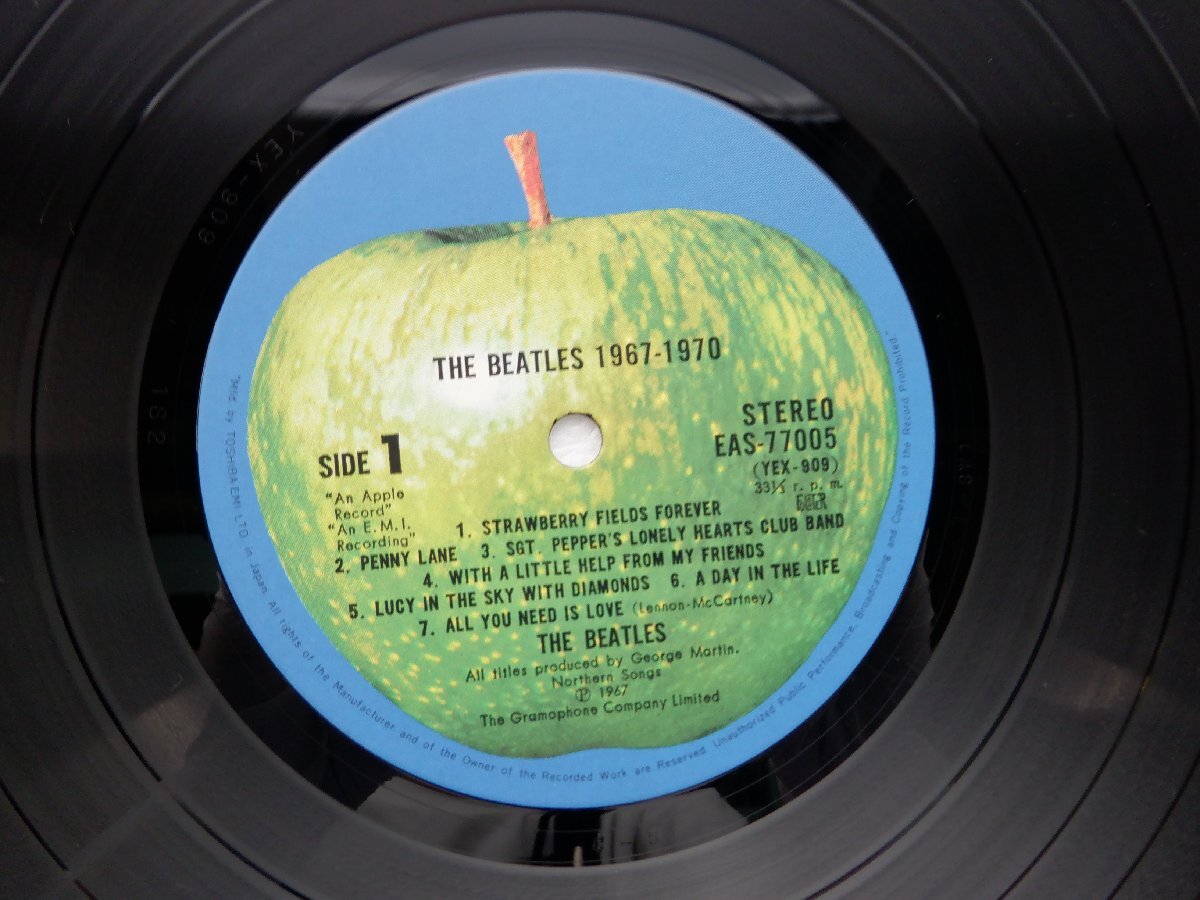 The Beatles(ビートルズ)「1967-1970」LP（12インチ）/Apple Records(EAS-77005・6)/洋楽ポップスの画像2