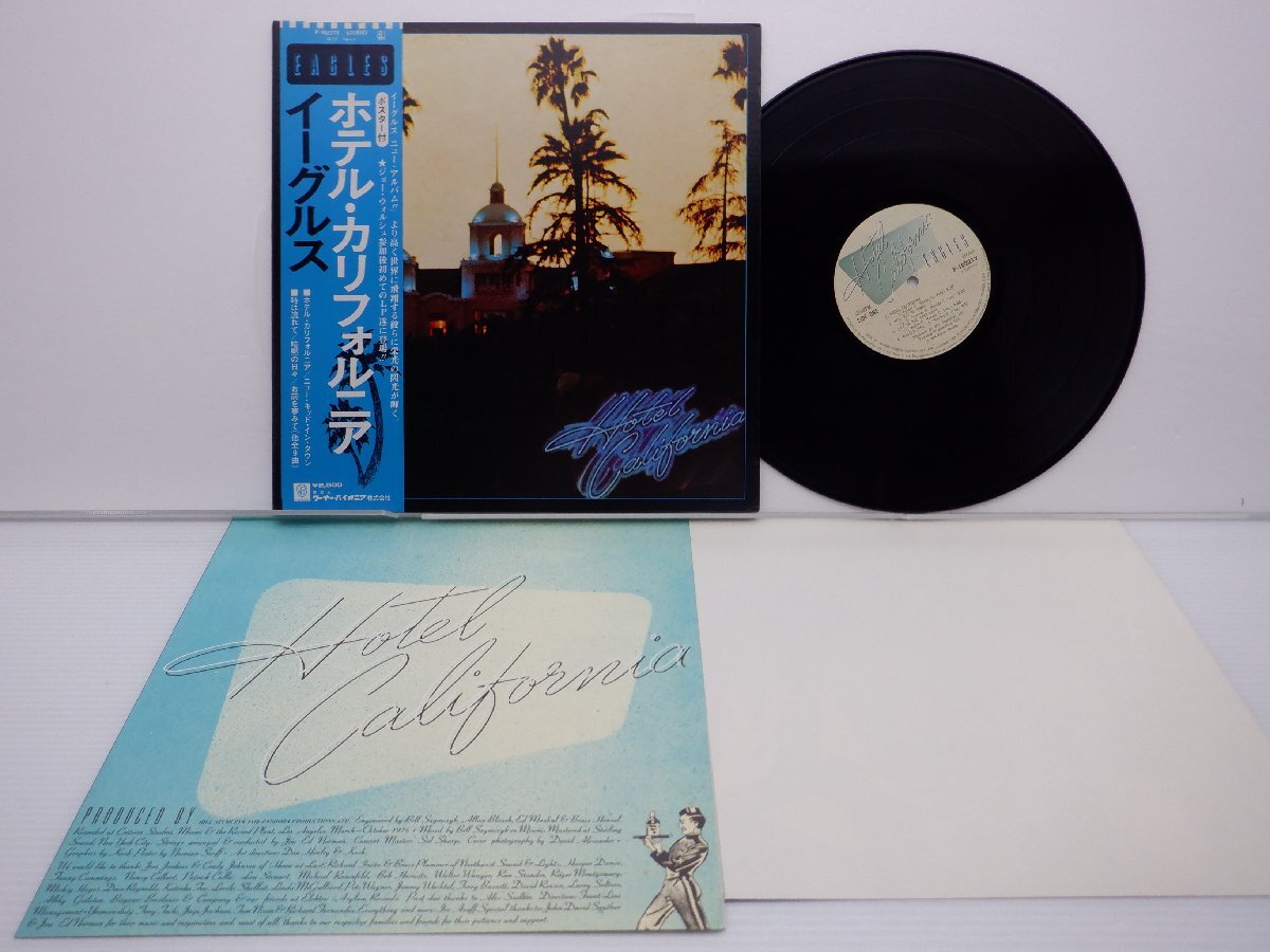 Eagles( Eagle s)[Hotel California( hotel * California )]LP(12 -inch )/Asylum Records(P-10221Y)/ western-style music lock 