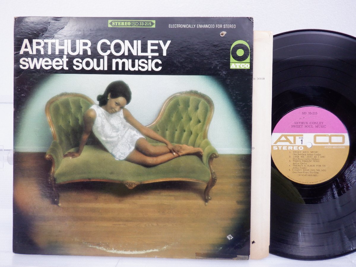 Arthur Conley「Sweet Soul Music」LP（12インチ）/ATCO Records(SD 33-215)/ファンクソウル_画像1