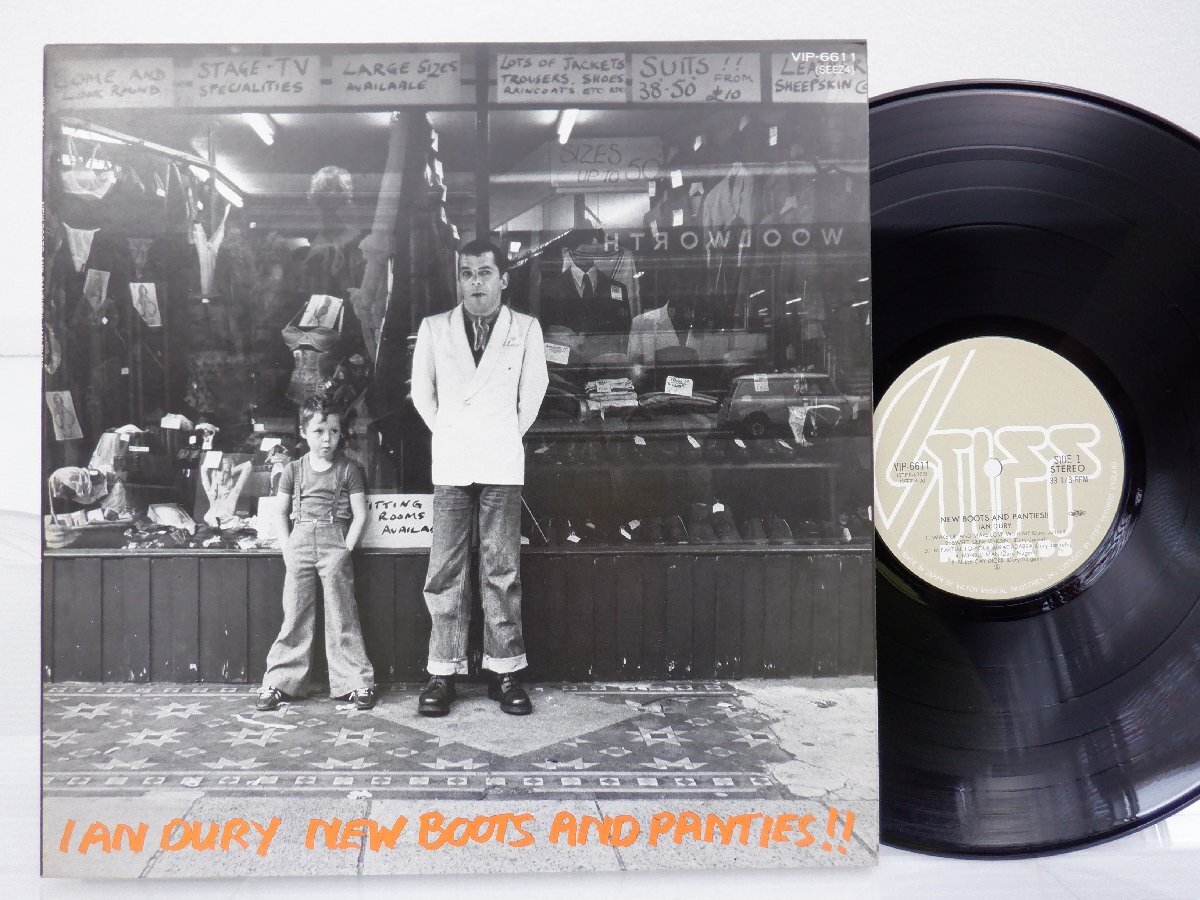 Ian Dury(イアン・デュリー)「New Boots And Panties!!」LP（12インチ）/Stiff Records(VIP-6611)/ロックの画像1