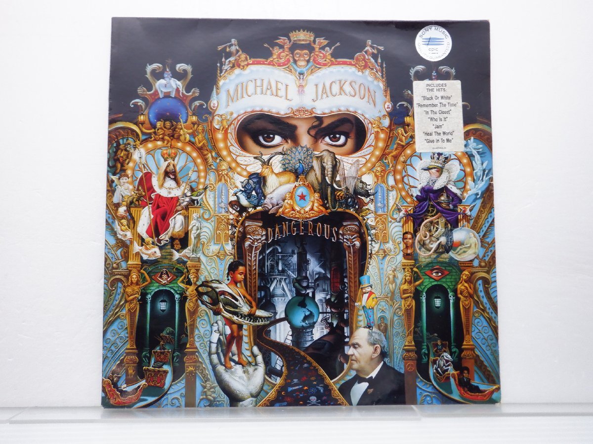 Michael Jackson「Dangerous」LP（12インチ）/Epic(EPC 465802 1)/ファンクソウルの画像1