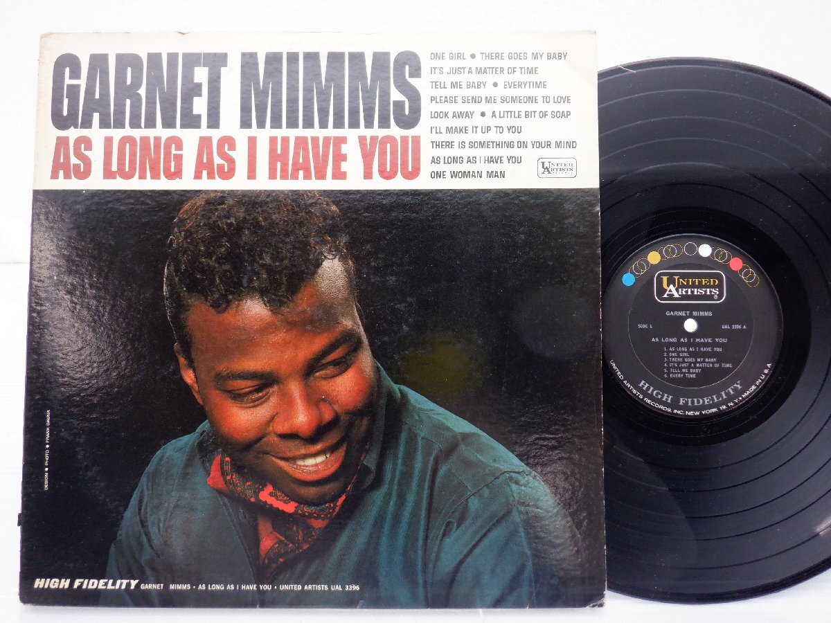 Garnet Mimms「As Long As I Have You」LP（12インチ）/United Artists Records(UAL 3396)/ファンクソウルの画像1