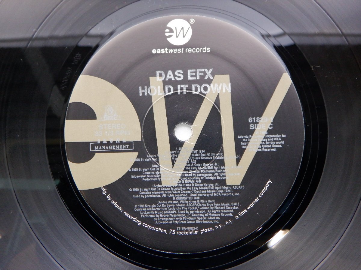 Das EFX(das*efeks)[Hold It Down]LP(12 дюймовый )/EastWest Records America(7559-61829-1)/ hip-hop 