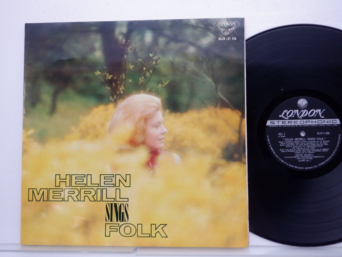 Helen Merrill「Sings Folk」LP（12インチ）/London Records(SLH (J) 58)/ジャズ_画像1