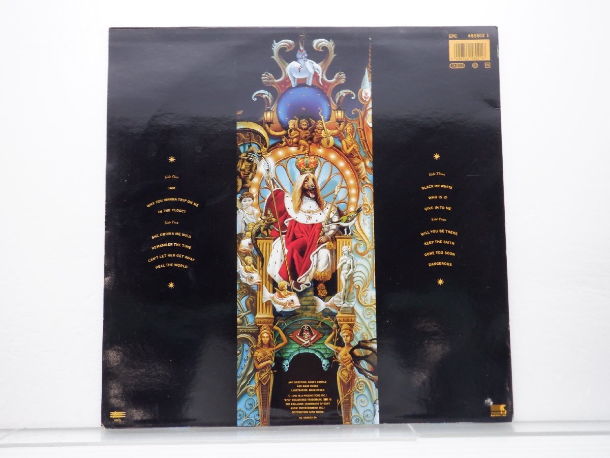 Michael Jackson「Dangerous」LP（12インチ）/Epic(EPC 465802 1)/ファンクソウルの画像2