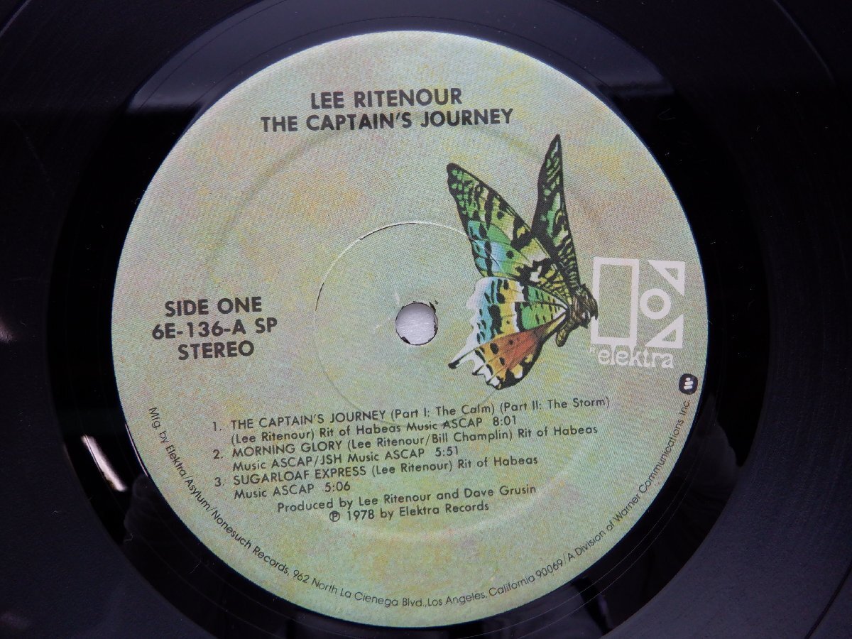 Lee Ritenour「The Captain's Journey」LP（12インチ）/Elektra(6E-136)/ジャズの画像2