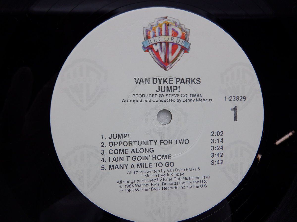 Van Dyke Parks(ヴァン・ダイク・パークス)「Jump!」LP（12インチ）/Warner Bros. Records(9 23829-1)/Rockの画像2
