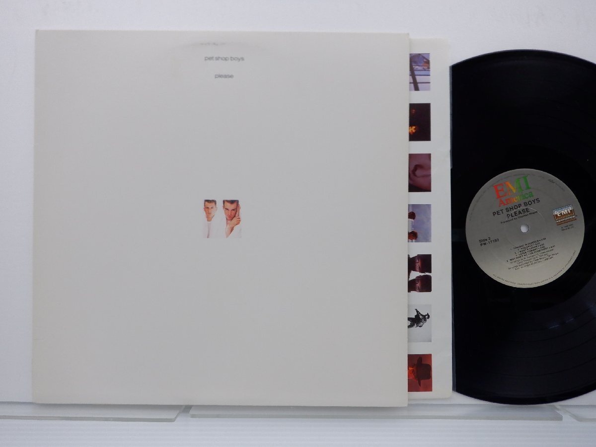 【US盤】Pet Shop Boys(ペット・ショップ・ボーイズ)「Please(プリーズ)」LP（12インチ）/EMI America(PW-17193)/ポップスの画像1