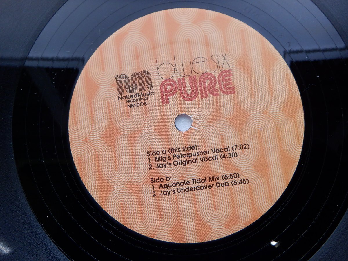Blue Six「Pure」LP（12インチ）/Naked Music Recordings(NM008)/ヒップホップの画像2