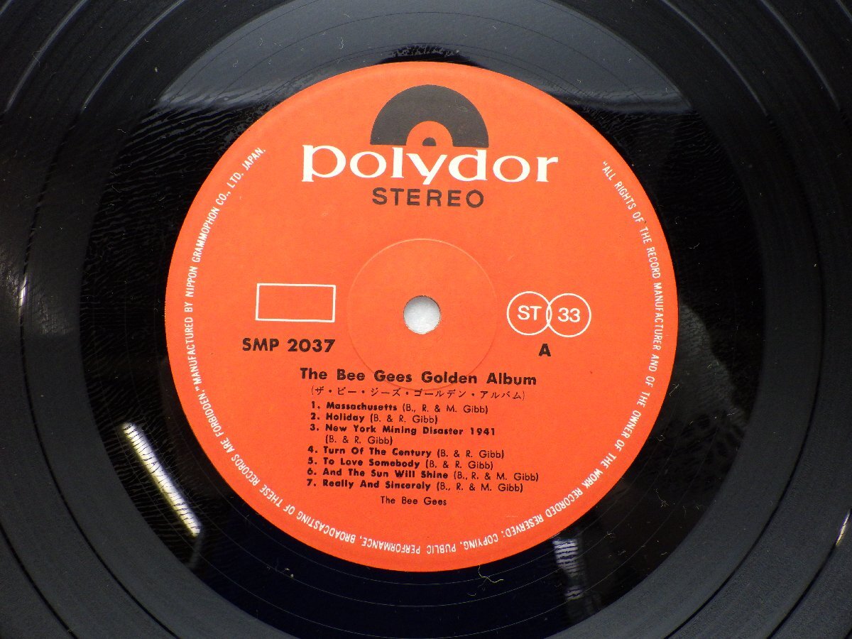 The Bee Gees「Golden Album」LP（12インチ）/Polydor(SMP 2037)/洋楽ポップスの画像2