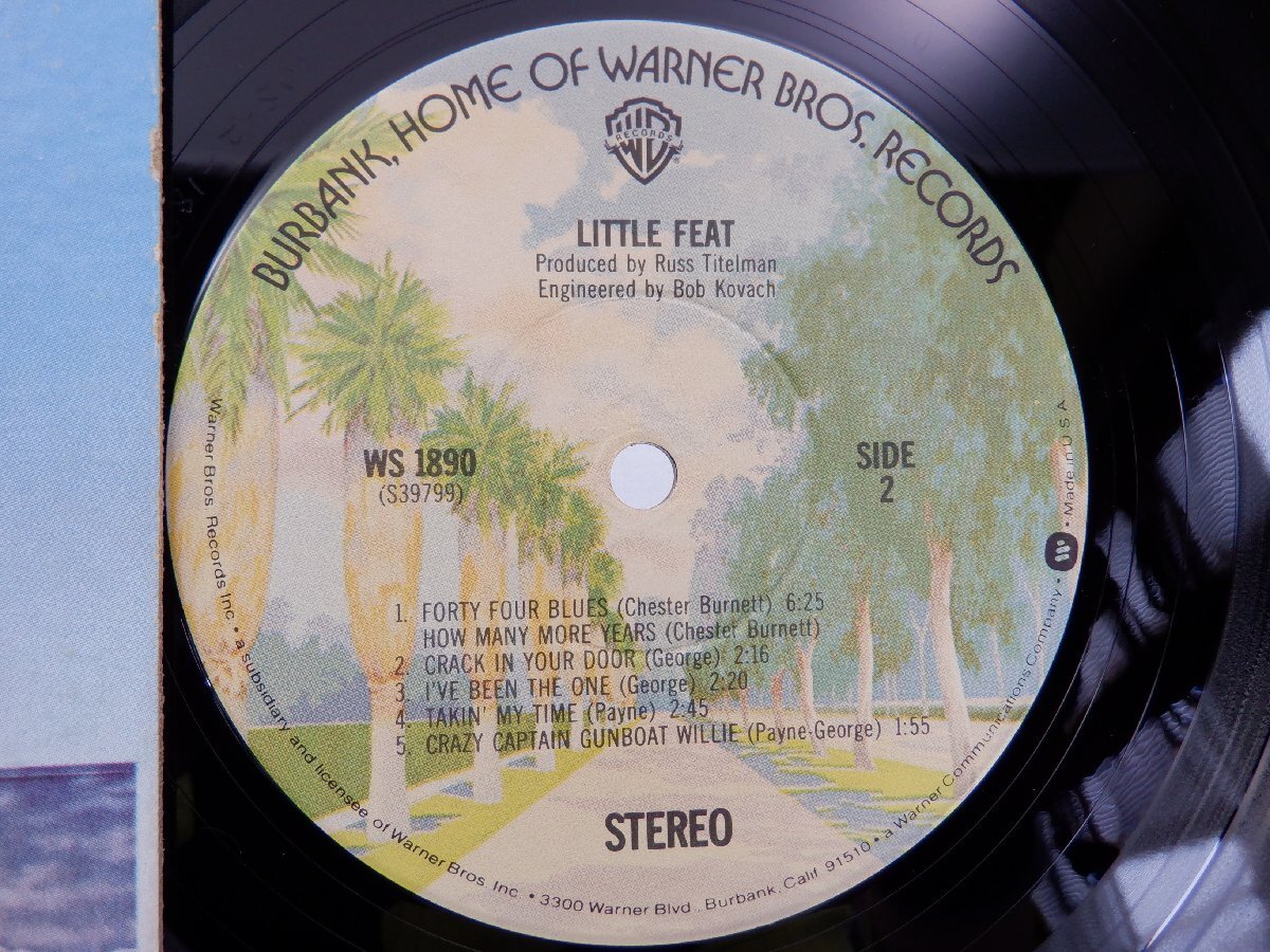 Little Feat「Little Feat」LP（12インチ）/Warner Bros. - Seven Arts Records(WS 1890)/洋楽ロックの画像2