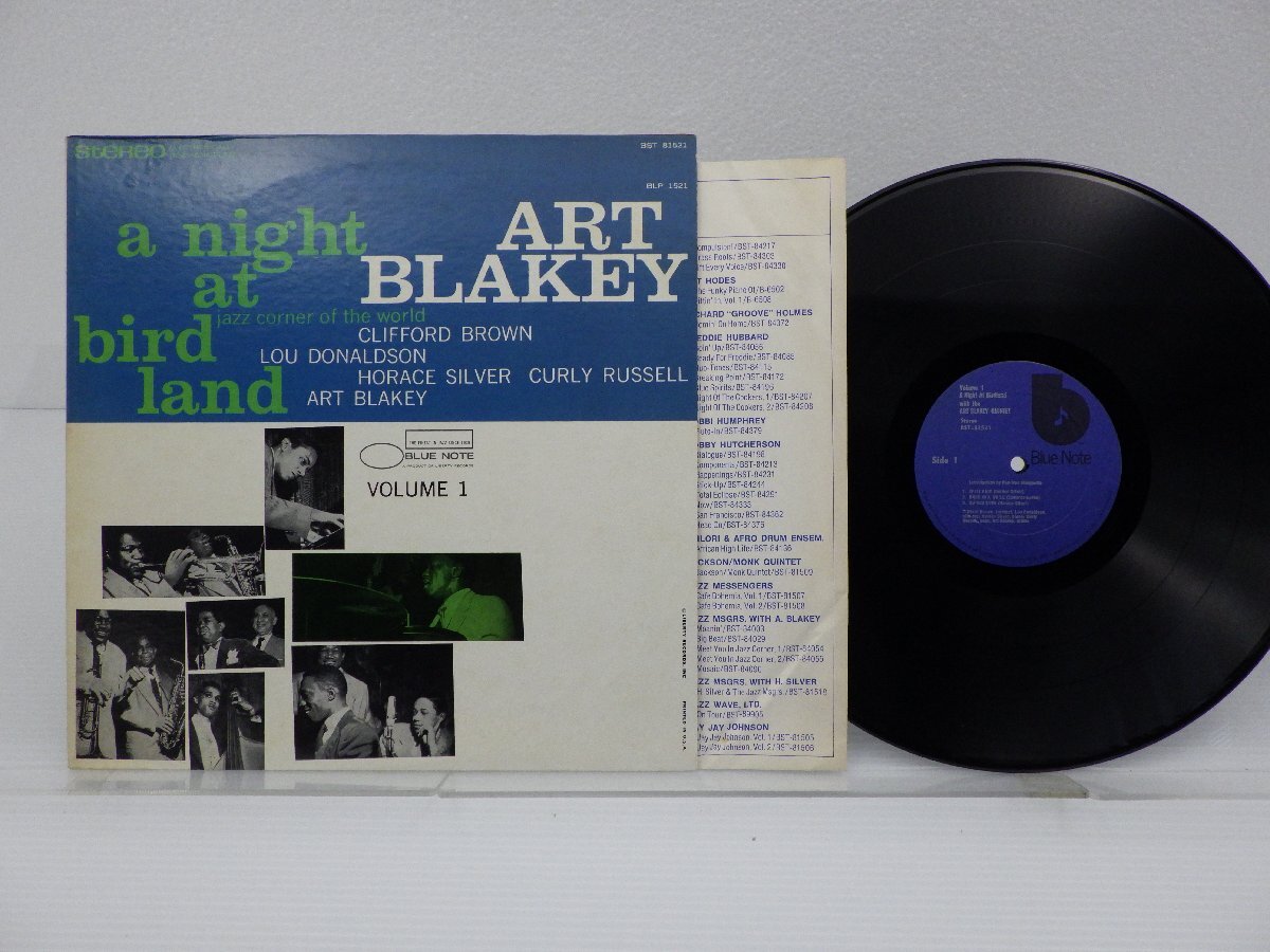 Art Blakey Quintet(アート・ブレイキー)「A Night At Birdland Volume 1」LP（12インチ）/Blue Note(BST 81521)/Jazzの画像1