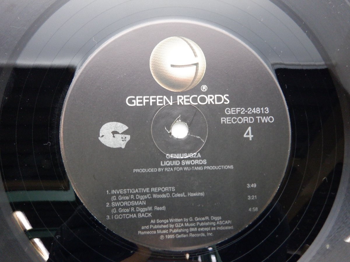 Genius /The Genius「Liquid Swords」LP（12インチ）/Geffen Records(GEF2-24813)/ヒップホップの画像5