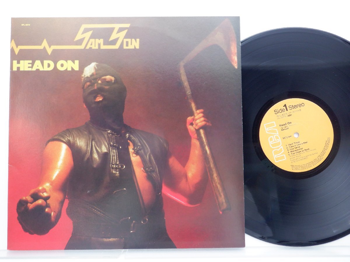 Samson(サムソン)「Head On(魔神襲来)」LP（12インチ）/RCA records(RPL-8016)/Rockの画像1
