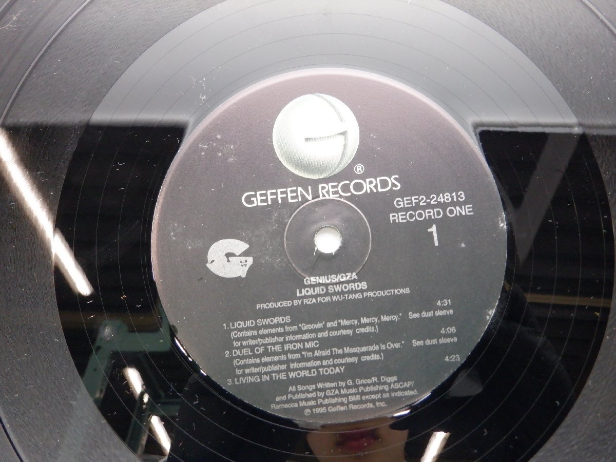 Genius /The Genius「Liquid Swords」LP（12インチ）/Geffen Records(GEF2-24813)/ヒップホップの画像4