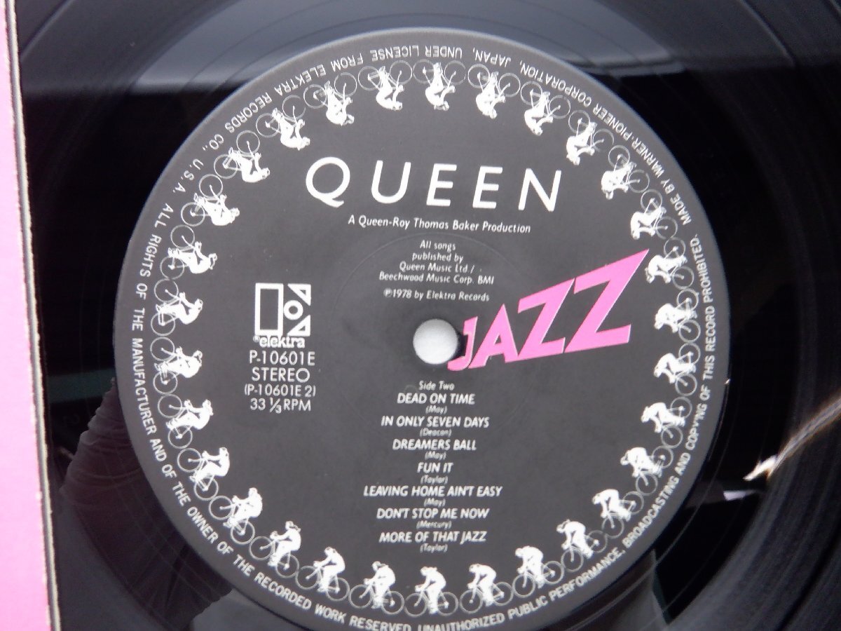 Queen(クイーン)「Jazz(ジャズ)」LP（12インチ）/Elektra(P-10601E)/ロックの画像2