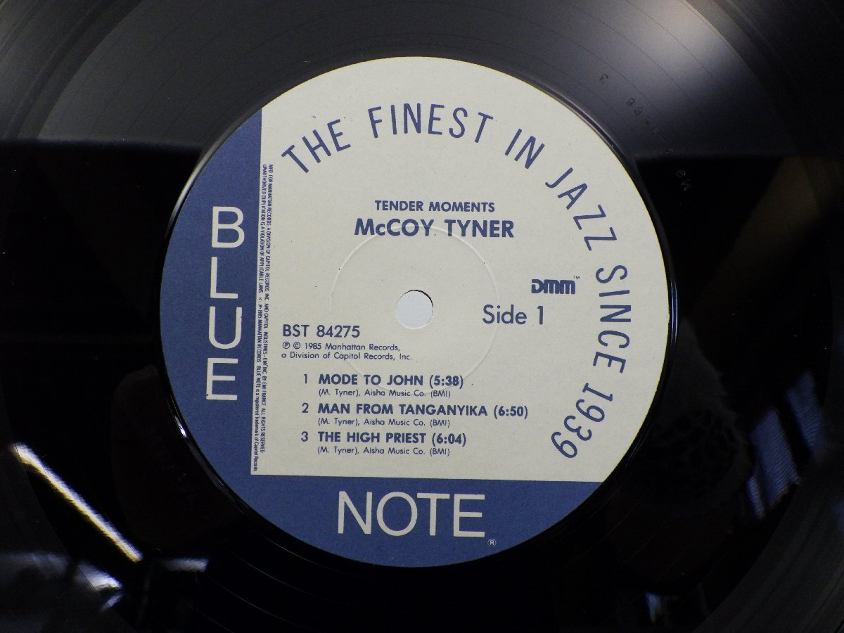 McCoy Tyner(マッコイ・タイナー)「Tender Moments(テンダー・モーメンツ)」LP（12インチ）/Blue Note(BST 84275)/ジャズの画像2