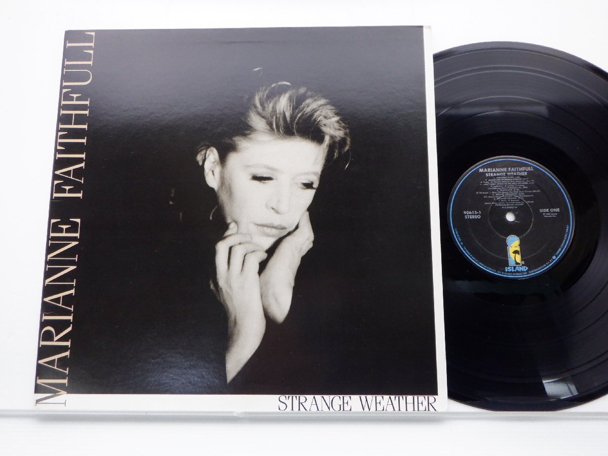 Marianne Faithfull「Strange Weather」LP（12インチ）/Island Records(90613-1)/洋楽ロックの画像1
