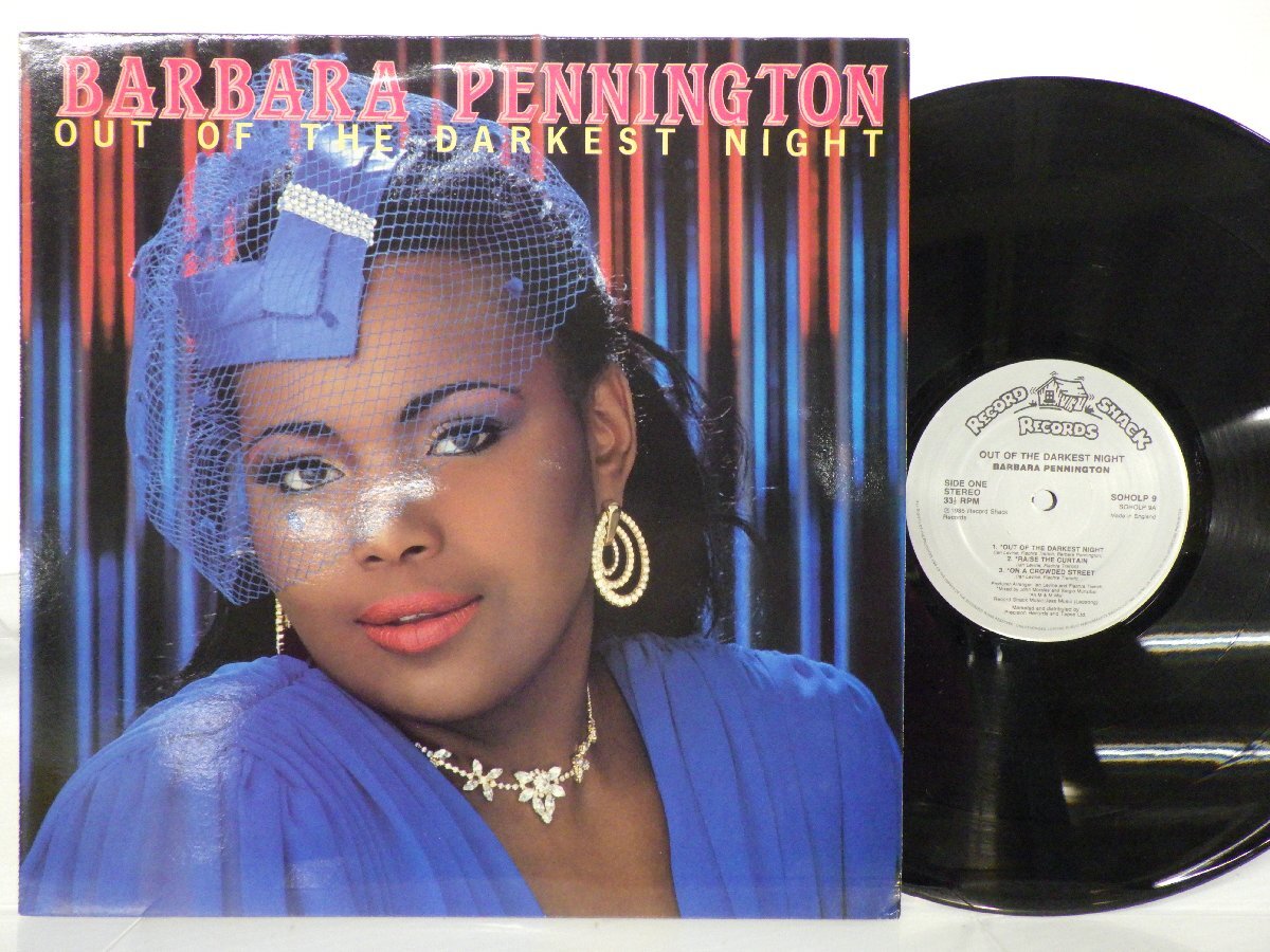 Barbara Pennington「Out Of The Darkest Night」LP（12インチ）/Record Shack Records(SOHOLP 9)/ファンクソウル_画像1