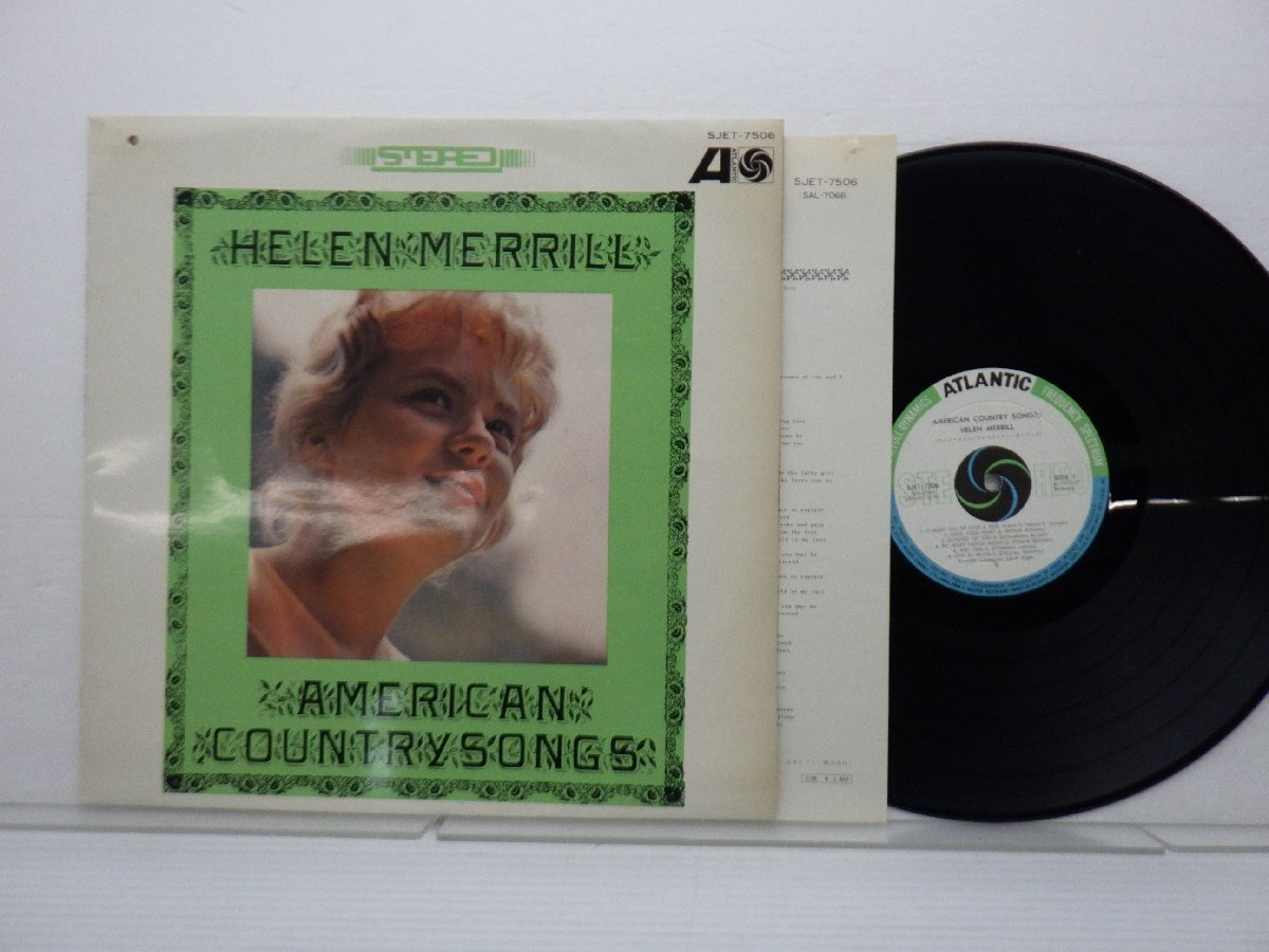 HELEN MERRILL「AMERICAN COUNTRY SONGS」LP(sjet 7506)/洋楽ポップスの画像1