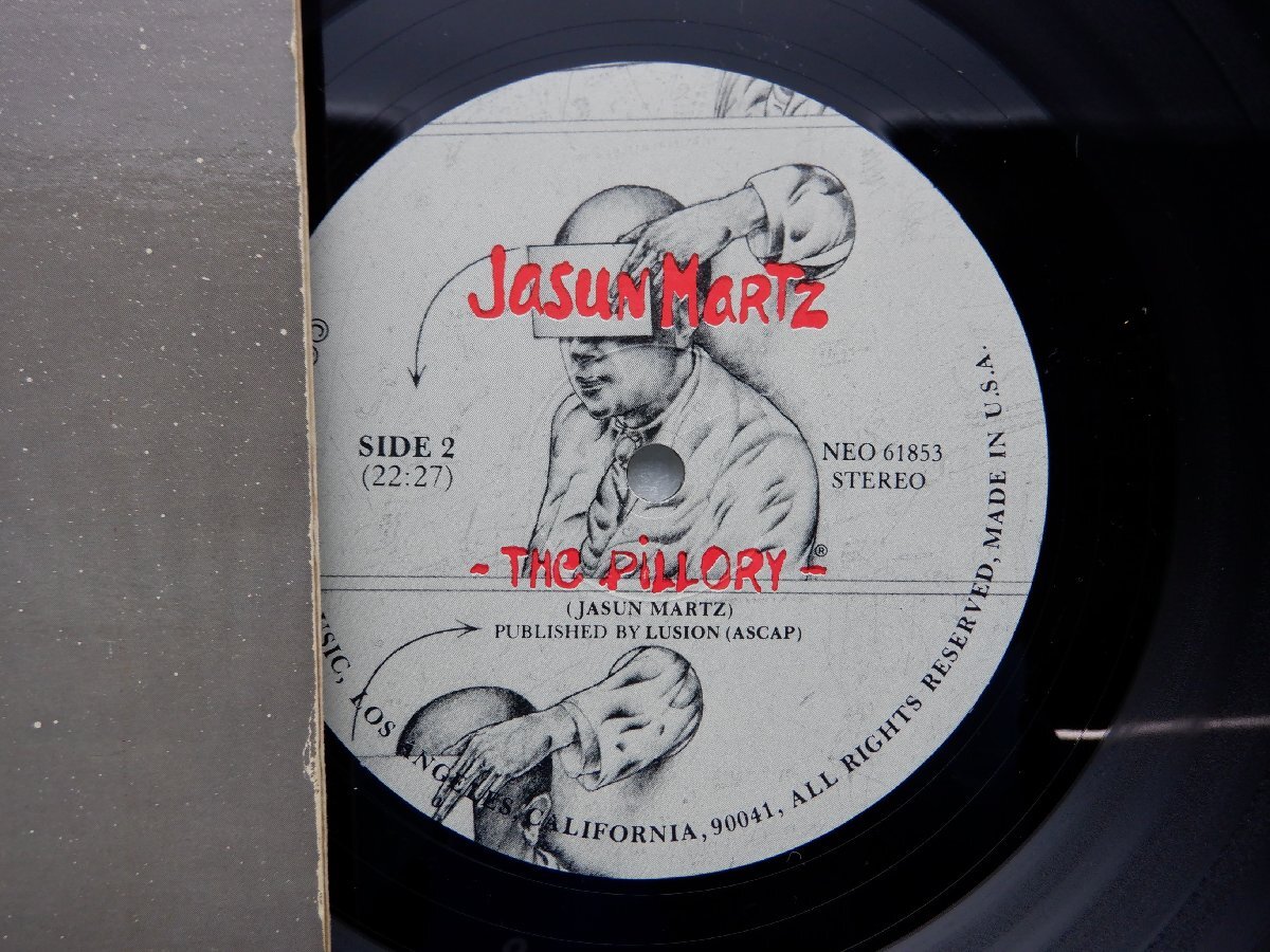 Jasun Martz「The Pillory」LP（12インチ）/Neoteric Music(NEO 61853)/洋楽ロック_画像2