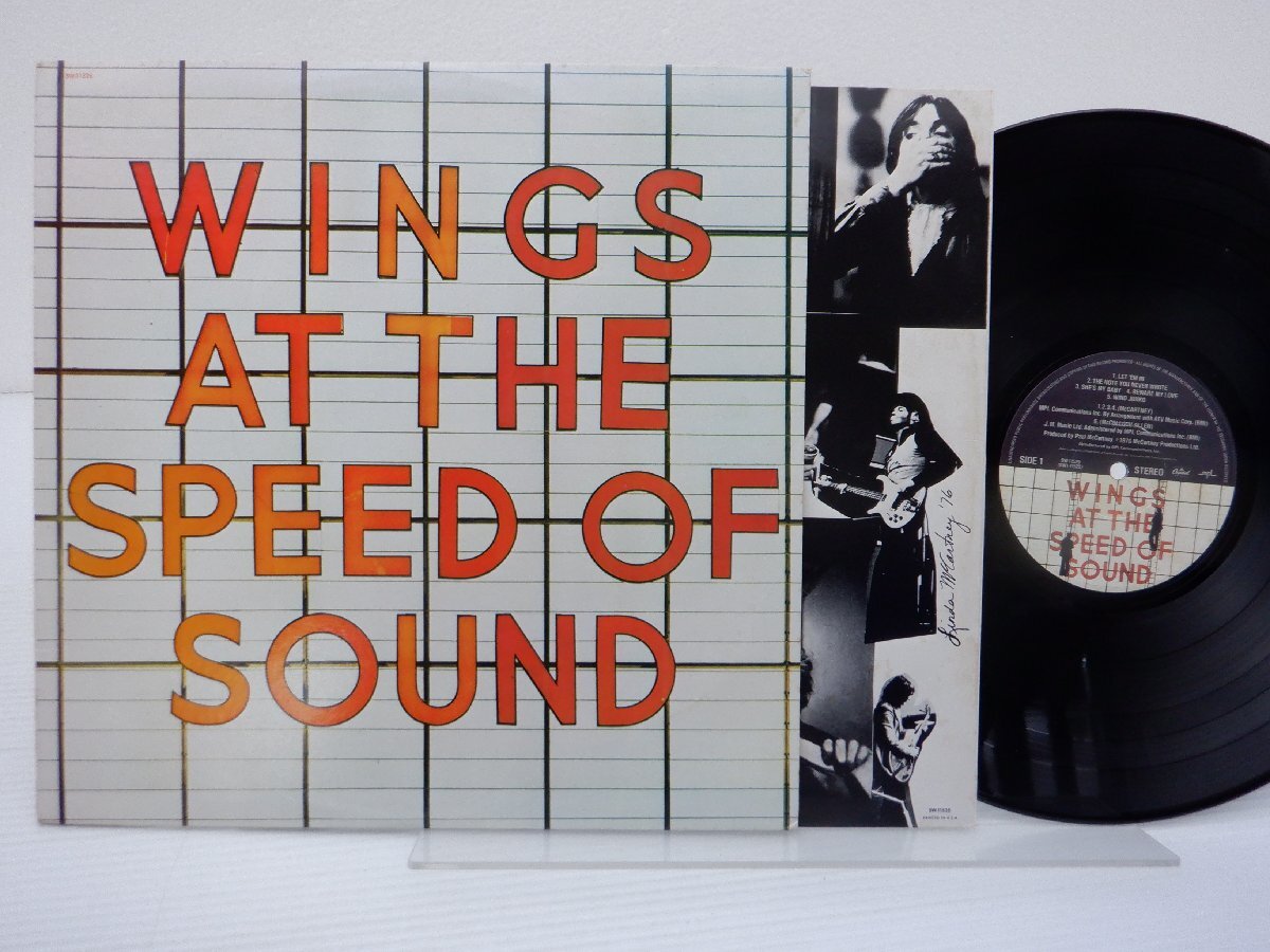 Wings「Wings At The Speed Of Sound」LP（12インチ）/Capitol Records(SW-11525)/洋楽ロック_画像1