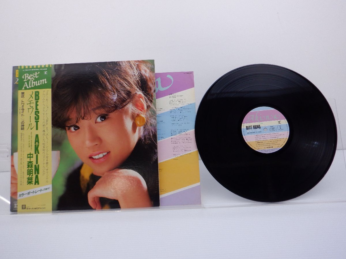 中森明菜「Best Akina メモワール」LP（12インチ）/Reprise Records(L-12590)/邦楽ポップス_画像1