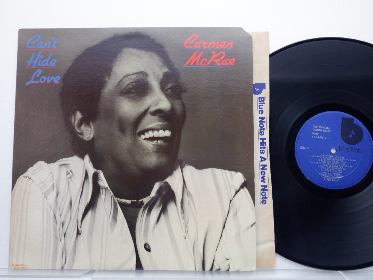 Carmen McRae「Can't Hide Love」LP（12インチ）/Blue Note(BN-LA635-G)/Jazz_画像1