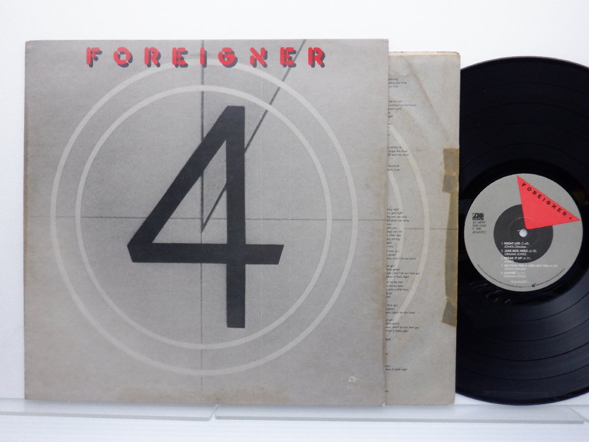 Foreigner「4」LP（12インチ）/Atlantic(SD 16999)/洋楽ロック_画像1
