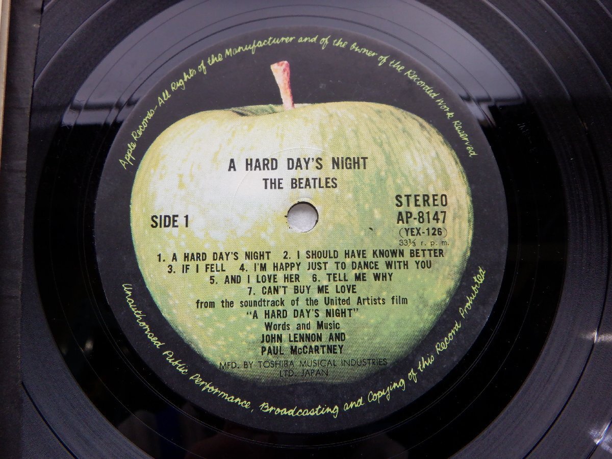 The Beatles( Beatles )[A Hard Day\'s Night( Beatles .... прийти ya.!ya.!ya.!)]LP12 дюймовый /Apple Records(AP-8147)