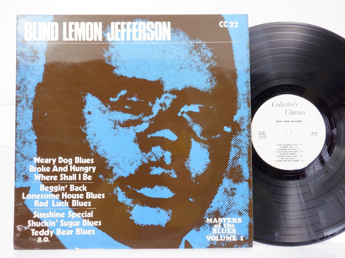 Blind Lemon Jefferson「Denmark Collector's Classics」LP(CC 22)/ブルース_画像1