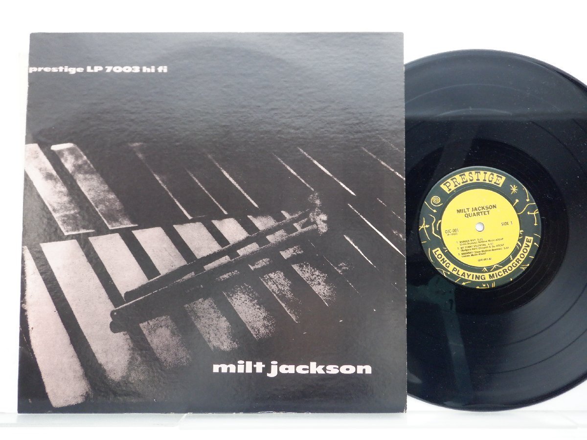 Milt Jackson「Milt Jackson Quartet」LP（12インチ）/Original Jazz Classics(OJC-001)/ジャズ_画像1