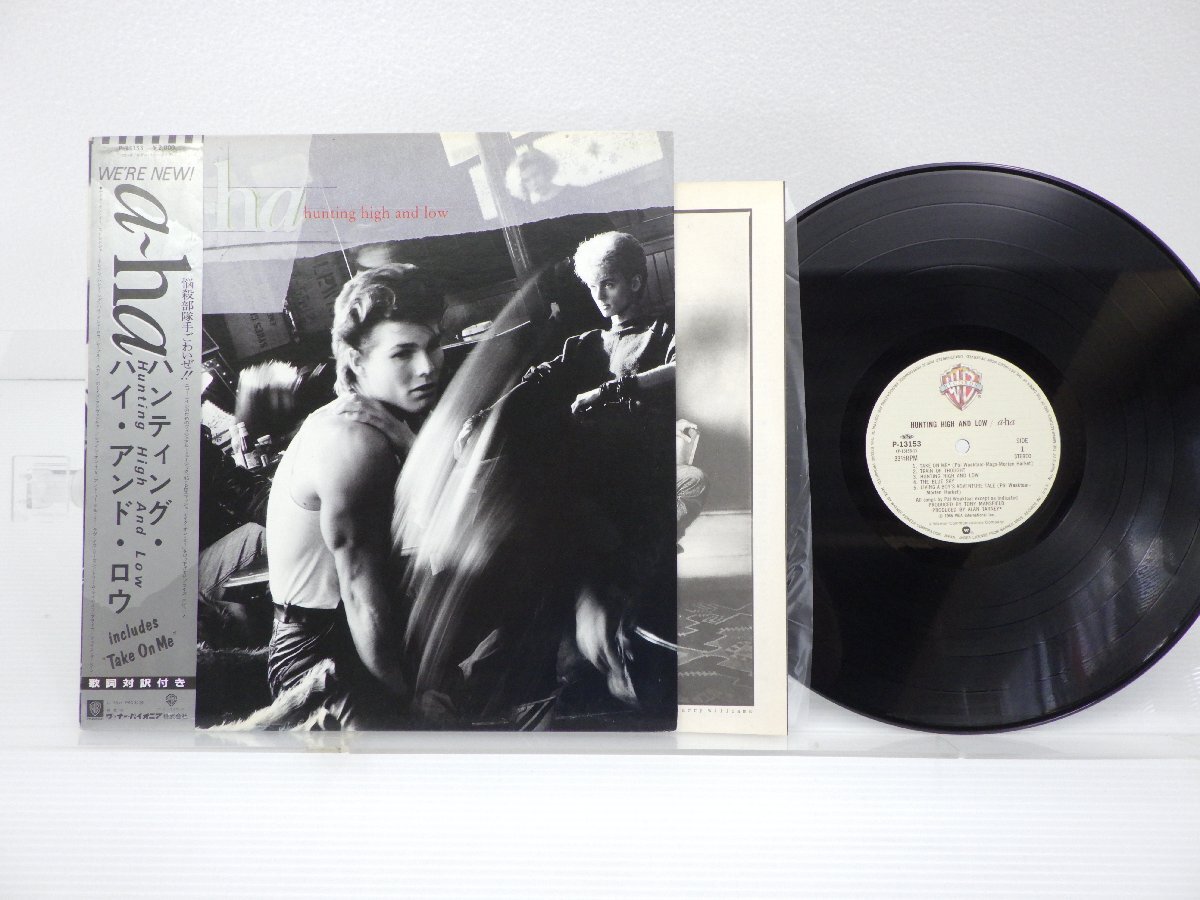 a-ha「Hunting High And Low」LP（12インチ）/Warner Bros. Records(P-13153)/洋楽ポップス_画像1