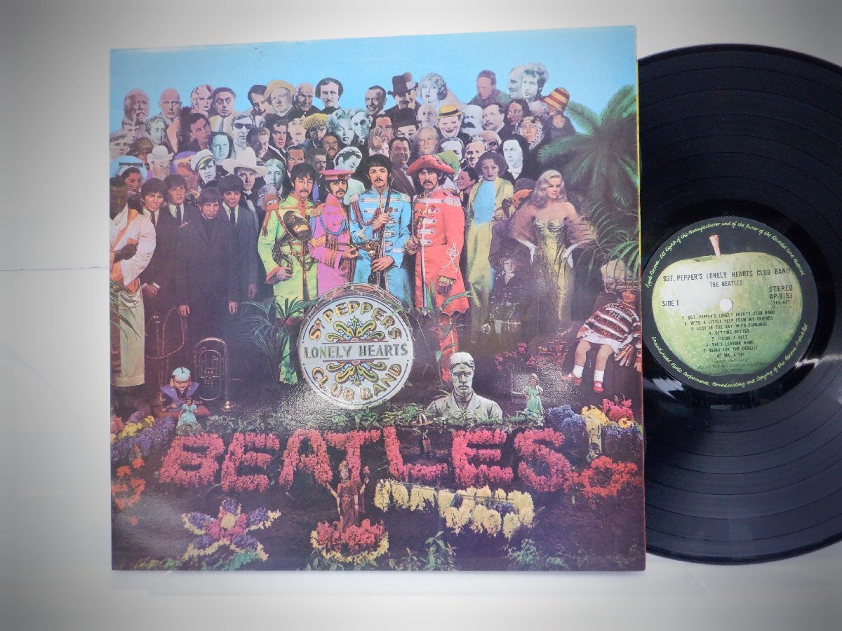 The Beatles(ビートルズ)「Sgt. Pepper's Lonely Hearts Club Band」LP（12インチ）/Apple Records(AP-8163)/洋楽ロック_画像1
