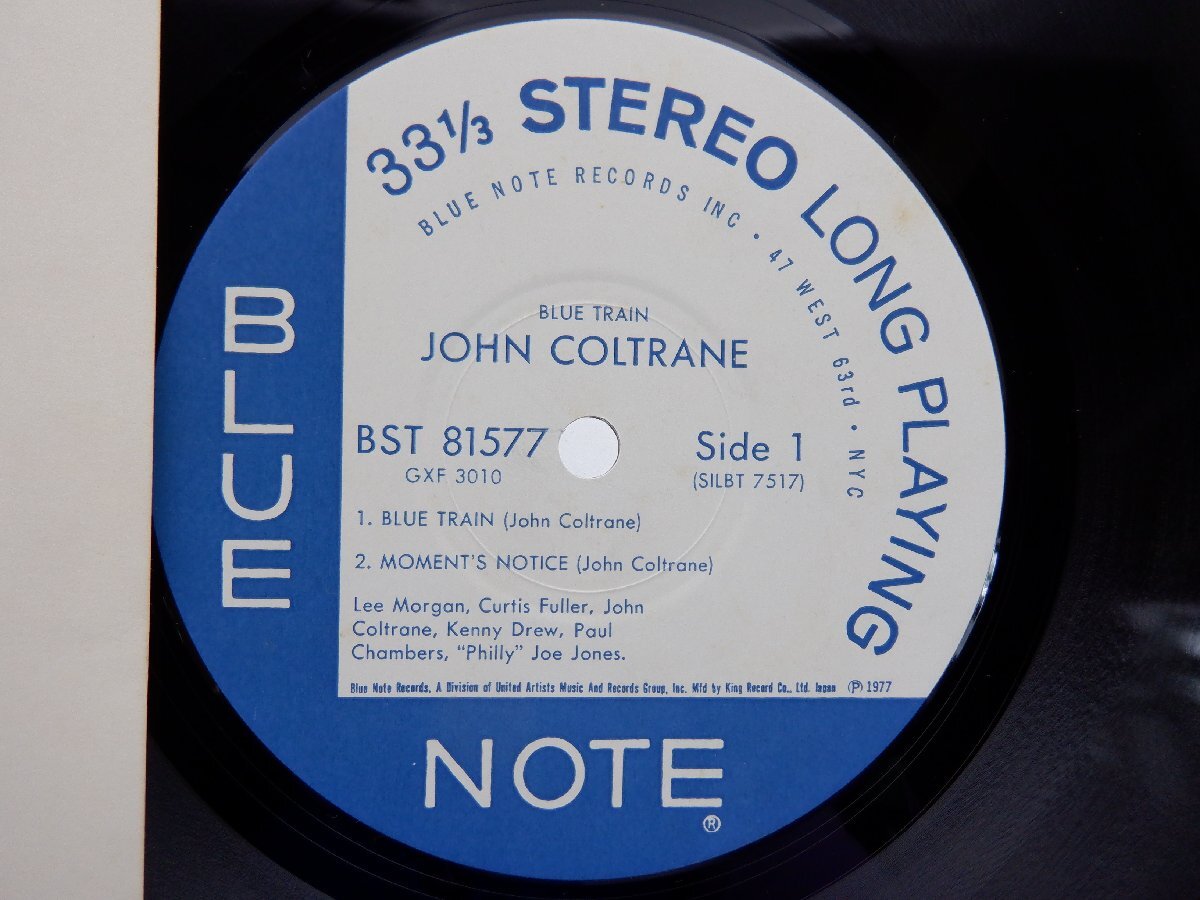 John Coltrane(ジョン・コルトレーン)「Blue Train」LP（12インチ）/Blue Note(GXF 3010 / BST 81577)/Jazz_画像2