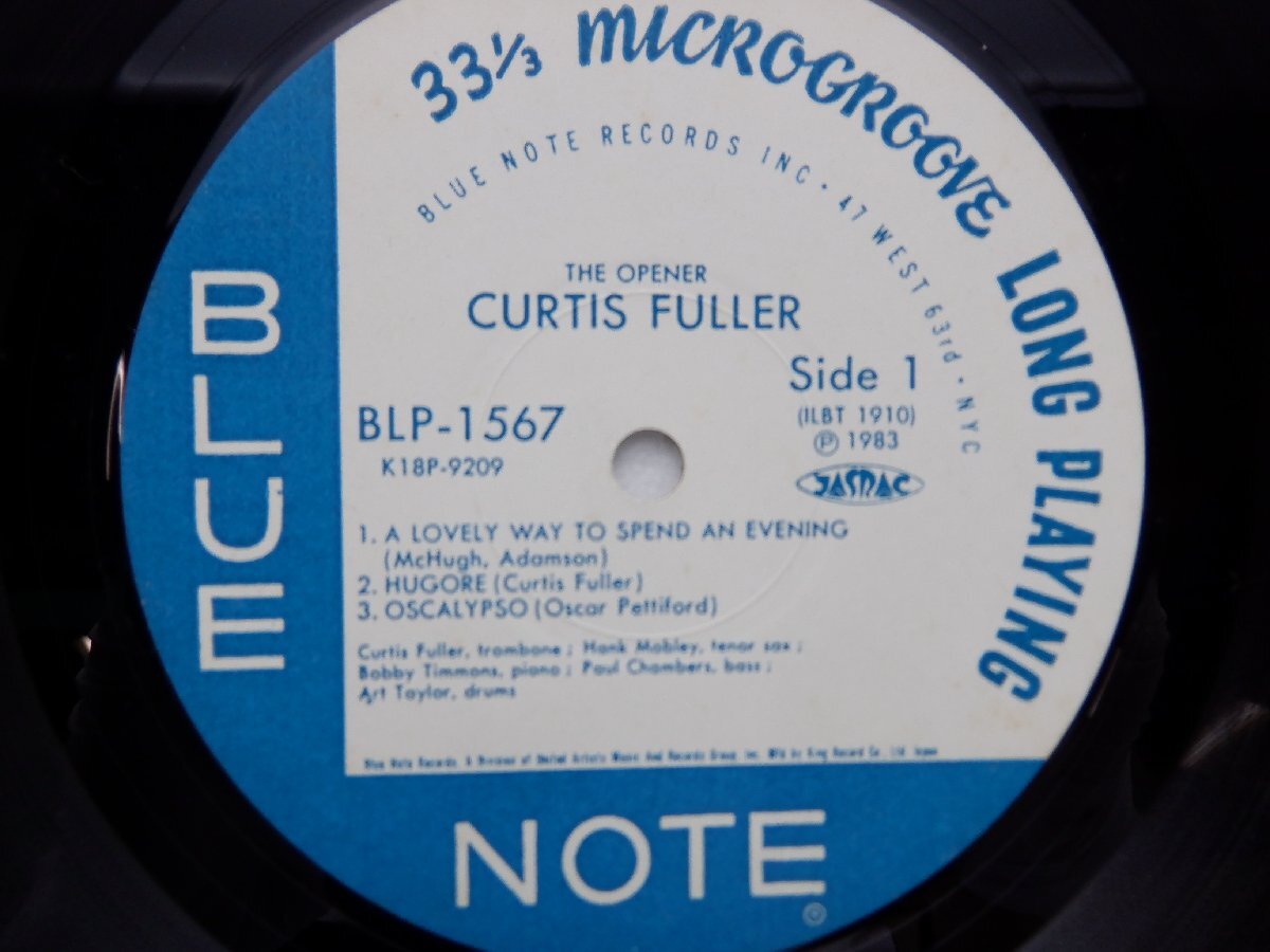 Curtis Fuller(カーティス・フラー)「The Opener」LP（12インチ）/Blue Note(K18P-9209)/ジャズ_画像2