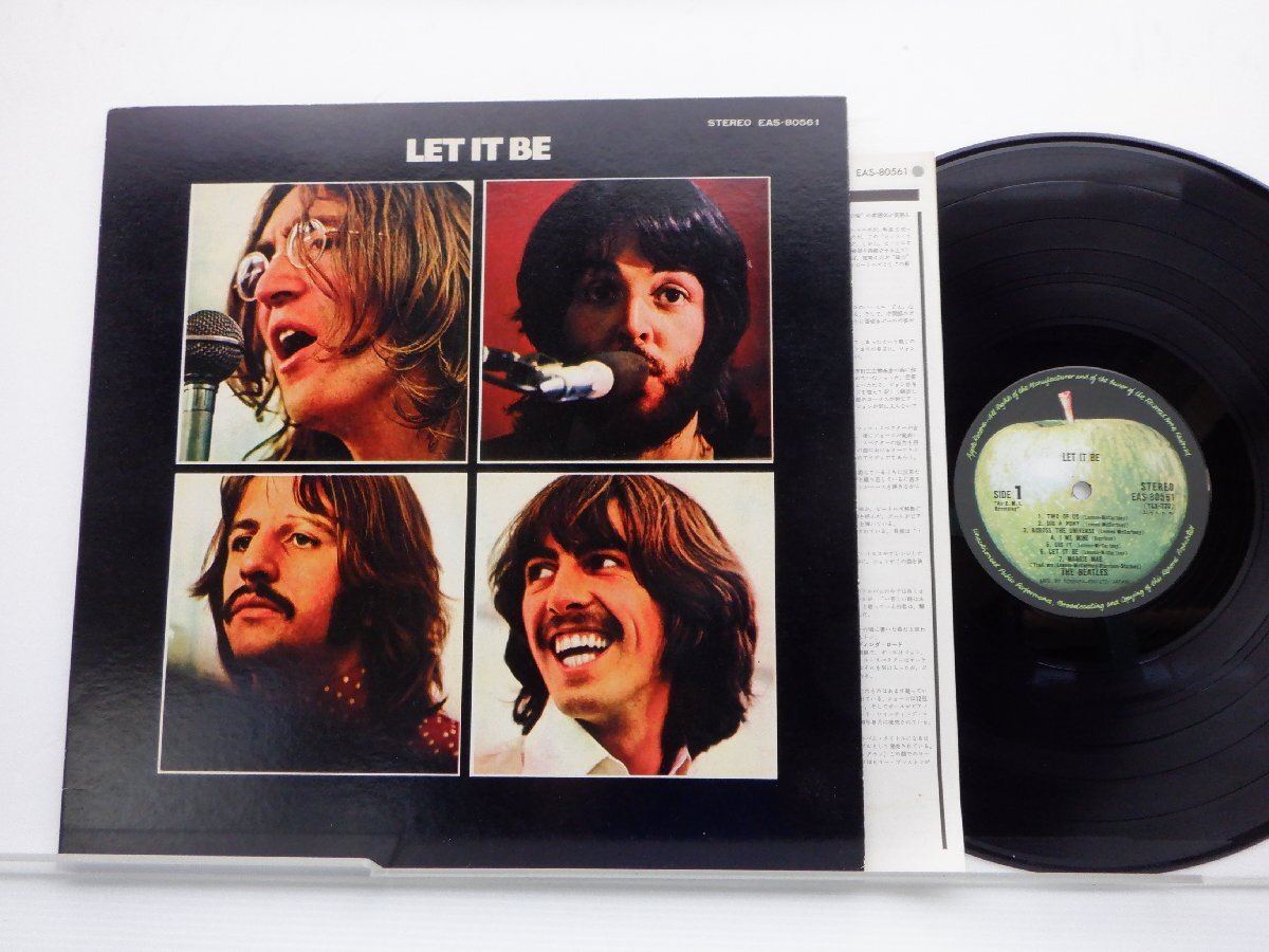 The Beatles( Битлз  )「Let It Be(... *  ... *  ...)」LP（12 дюймов ）/Apple Records(EAS-80561)/ западная музыка　  рок 