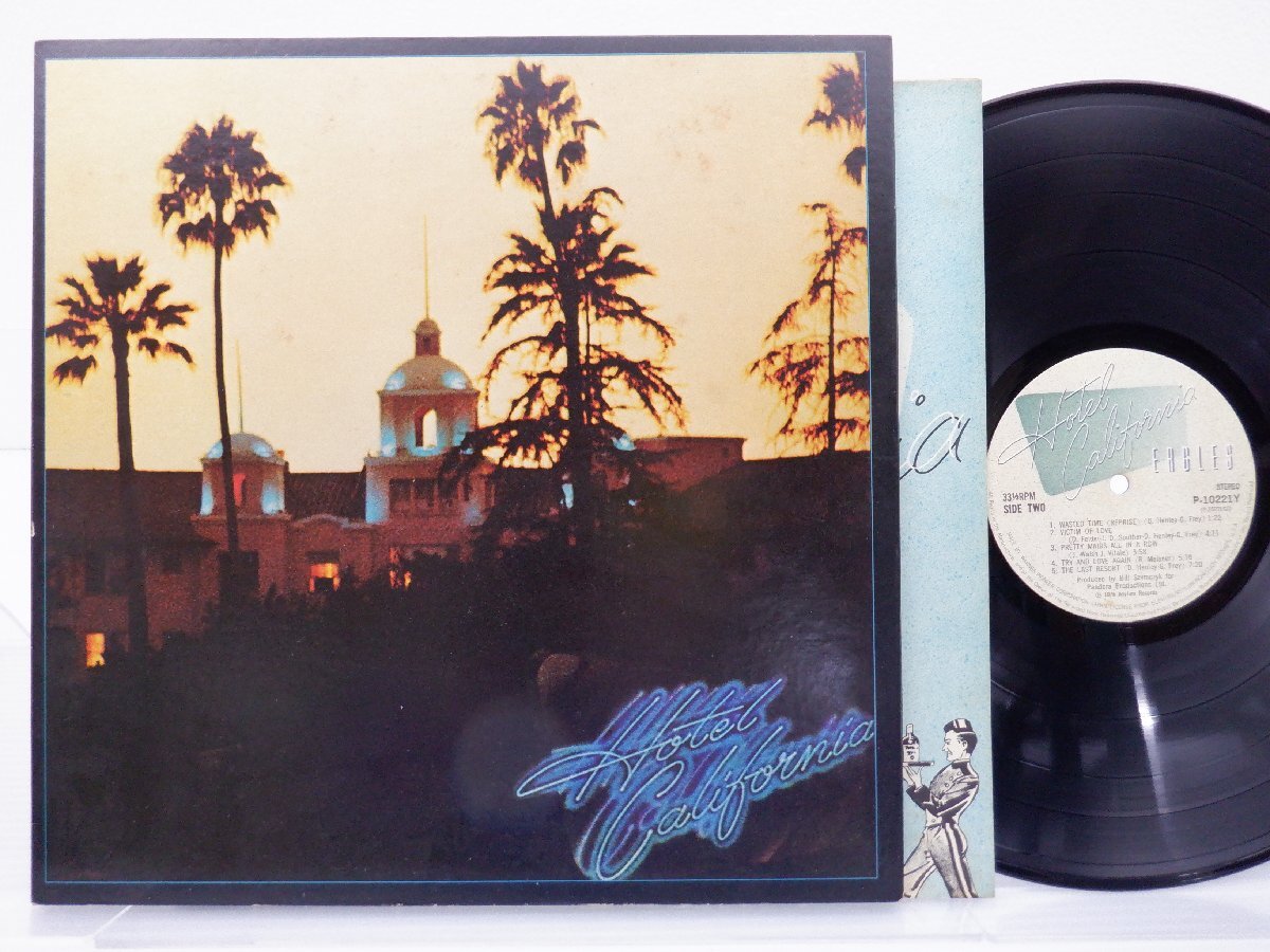 Eagles(イーグルス)「Hotel California(ホテル・カリフォルニア)」LP（12インチ）/Asylum Records(P-6561Y)/洋楽ロック_画像1