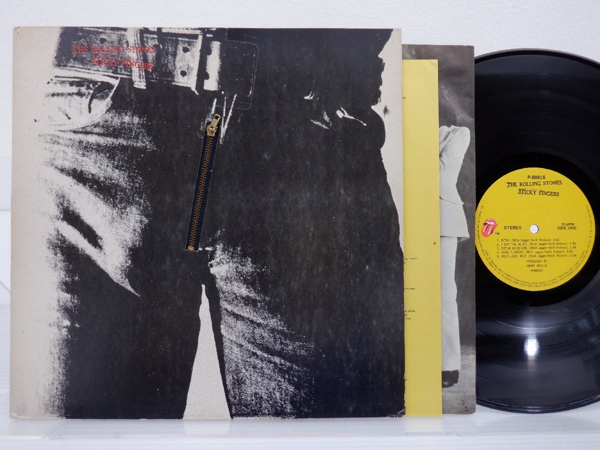 The Rolling Stones(ローリング・ストーンズ)「Sticky Fingers 」LP（12インチ）/Rolling Stones Records(P-8091S)/洋楽ロック_画像1