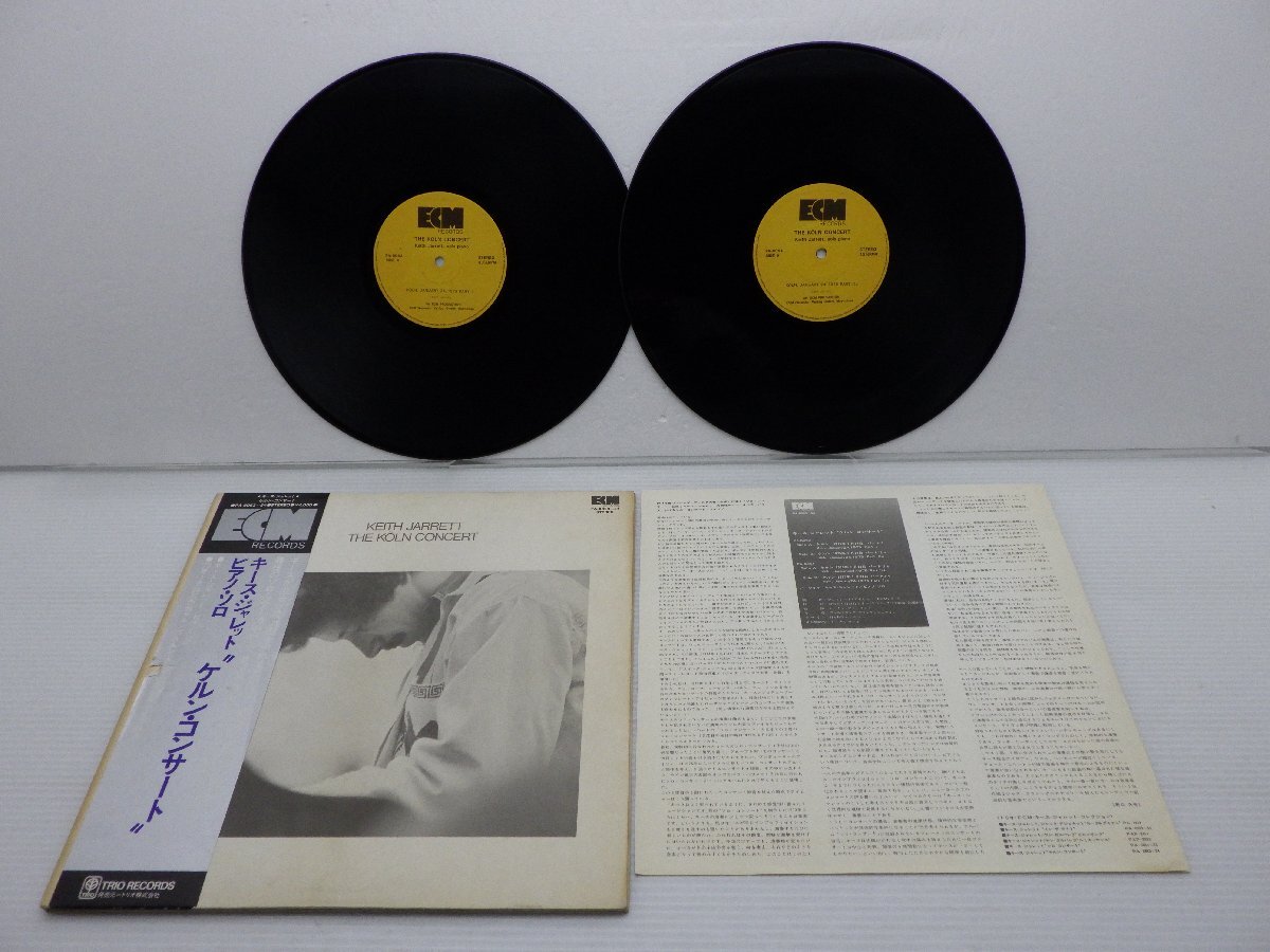 Keith Jarrett(キース・ジャレット)「THE KOLN CONCERT」LP（12インチ）/ECM Records(PA-6053~54)/ジャズ_画像1